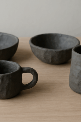 Monte sua cozinha: xícara e cumbuca